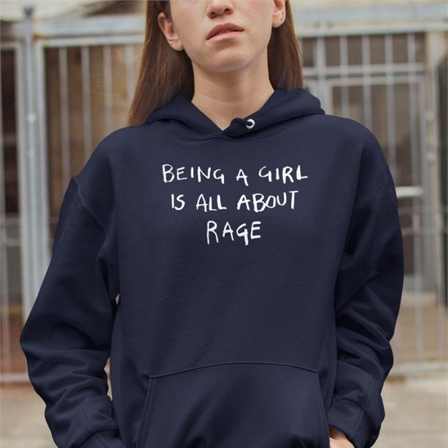 Girlofswords Being A Girl Is All About Rage Tee