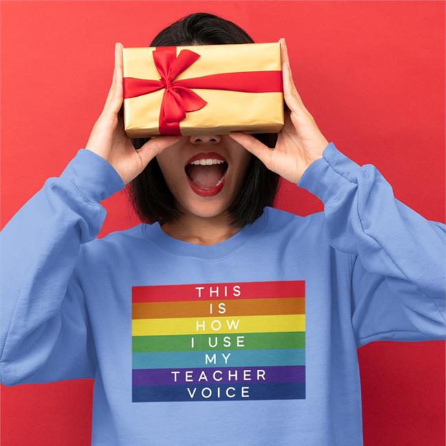 This Is How I Use My Teacher Voice Shirt