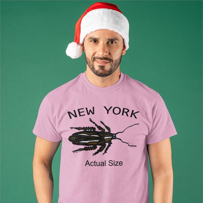 New York Actual Size Hooded Sweatshirt