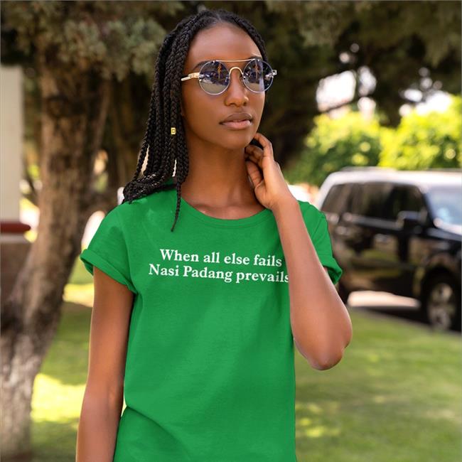 M. Chatib Basri When All Else Fails Nasi Padang Prevails Sweatshirt Chatib Basri