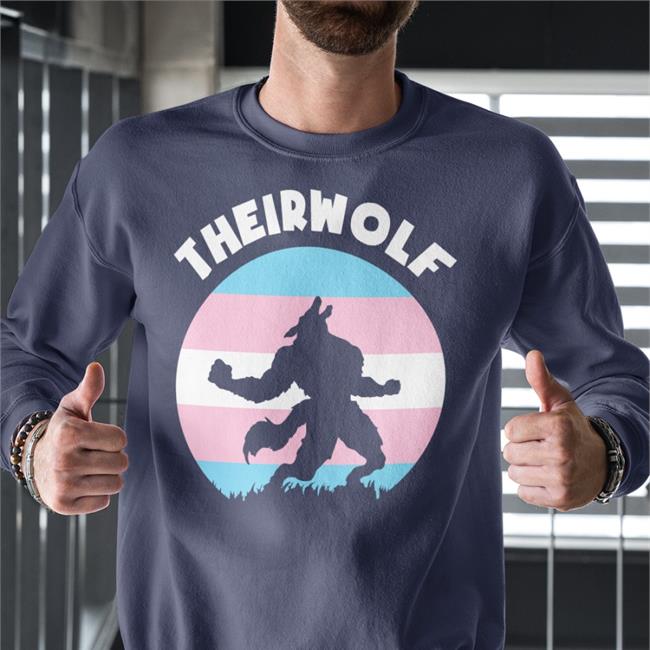 Theirwolf Trans Pride Lgbt Shirts Theirwolf Trans Pride Lgbt Tee Transgender Flag Bvdgrrl
