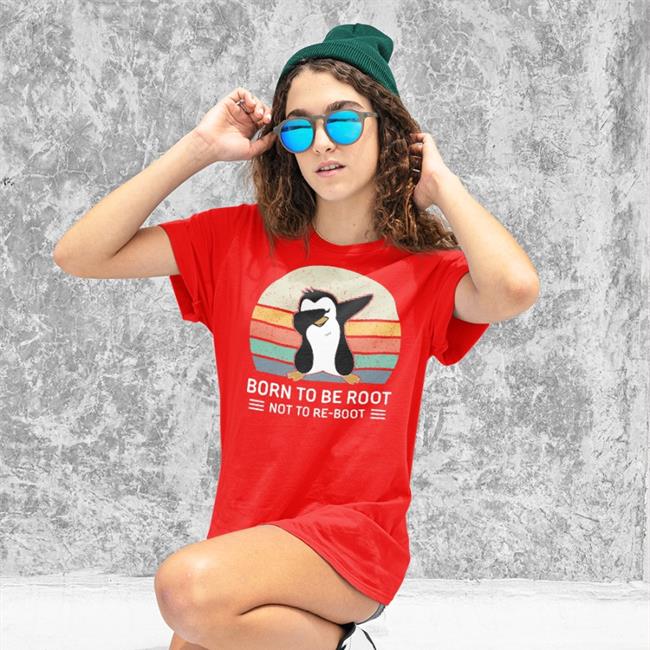 Born To Be Root Not To Re Boot Shirt Ellopunk