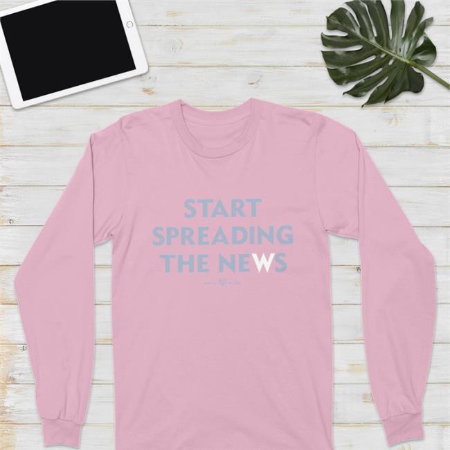 Star Spreading The News Long Sleeve Sheila Marie Star Spreading The News T Shirt RotoWear