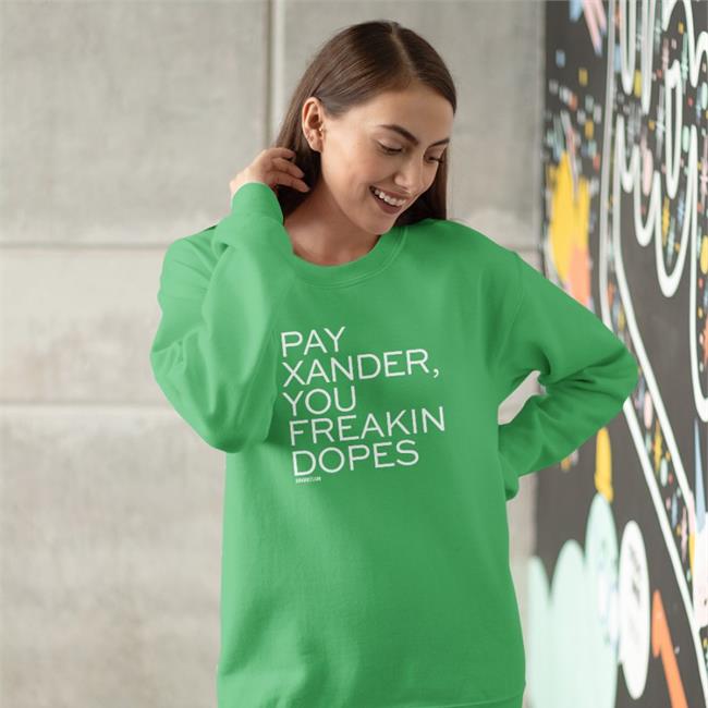 Bonfire Merch Pay Xander You Freakin Dopes Zip Up Hooded Sweatshirt Red Surviving Grady