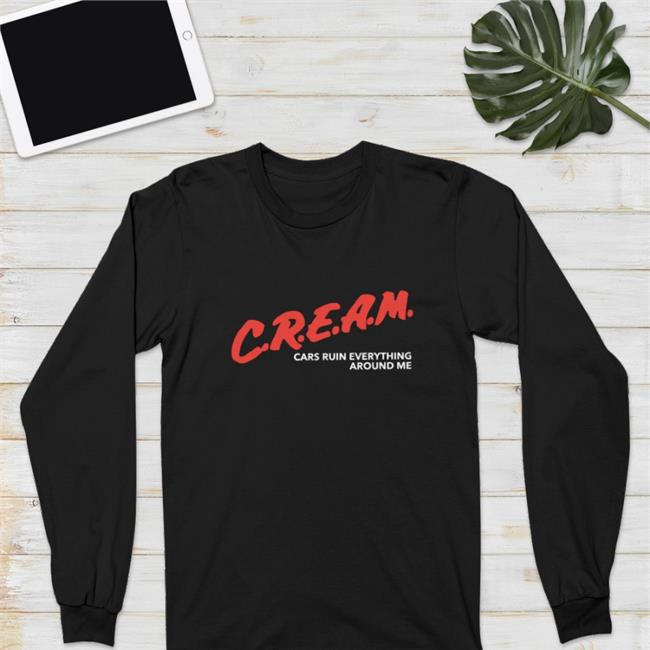 Cream Cars Ruin Everything Around Me Tank top