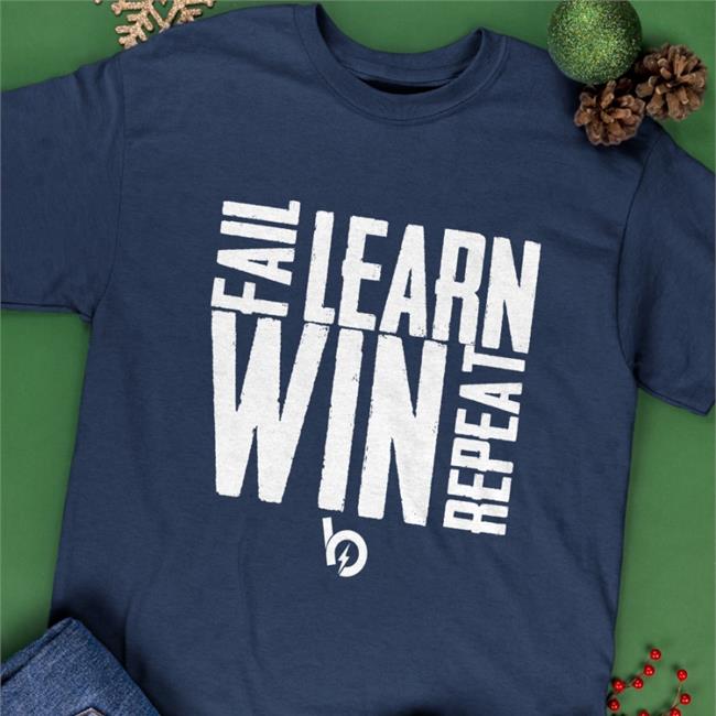 Trevor Bauer Merch Fail Learn Win Repeat Shirts