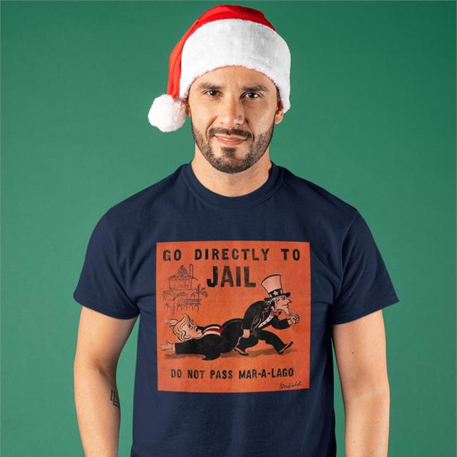 Go Directly To Jail Do Not Pass Mar A Lago Long Sleeve Benjamin Kuehl TwistedHorror75