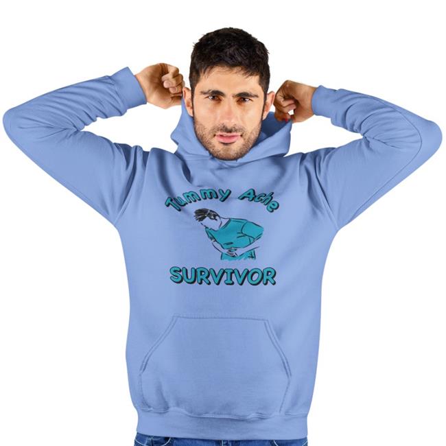 Shithead Steve Merch Tummy Ache Survivor Sweatshirt Yung Chente