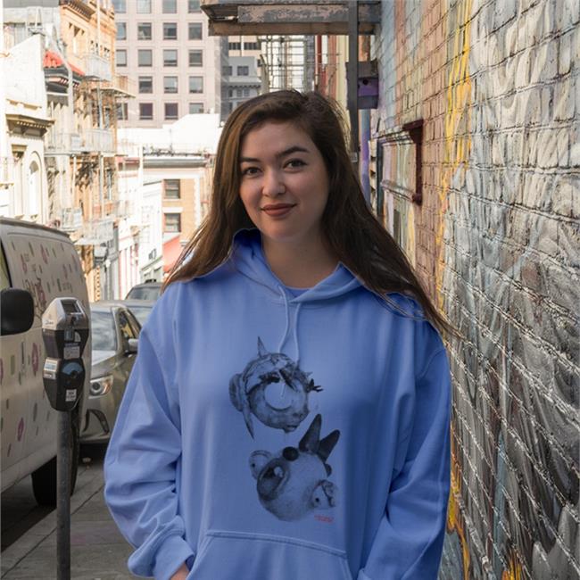 Emergency Intercom Merch Clay Heads Hoodie