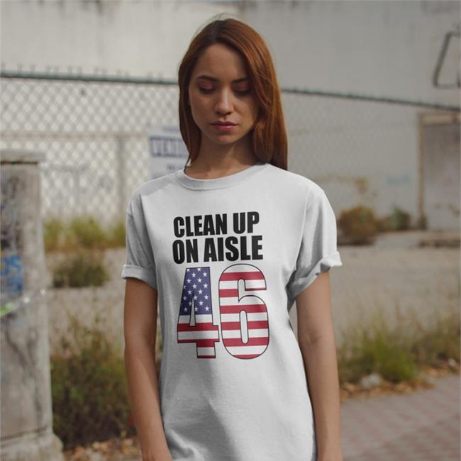 RepublicanAZCPA Clean Up On Aisle 46 Falg American T Shirt