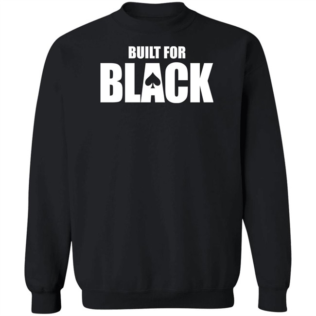 Built For Black Sweatshirt Blacked Mindset