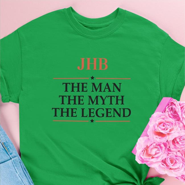 JhbTeam JHB The Man The Myth The Legend Tee 100T Jhbteam Jack CouRage Dunlop