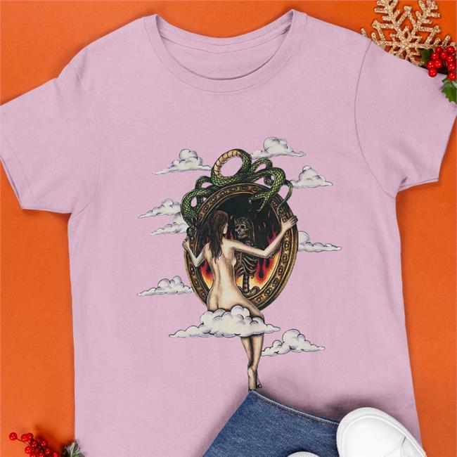 Mirror Mirror In The Sky Long Sleeve T Shirt