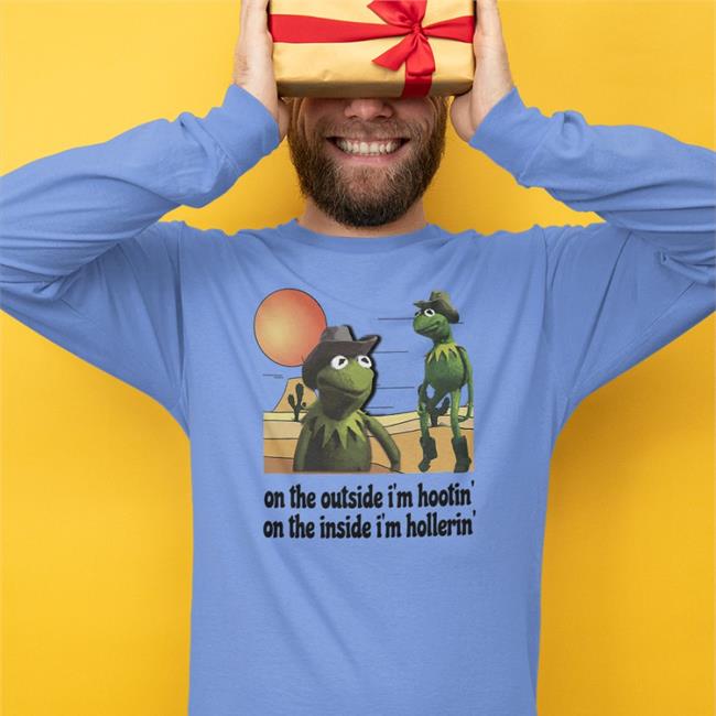 Shithead Steve Merch On The Outside I'm Hootin' On The Inside I'm Hollerin' Hootin & Hollerin Tee