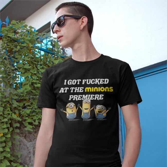 Wahlid Mohammad I Got Fucked At The Minions Premiere Sweatshirt I Love Minions