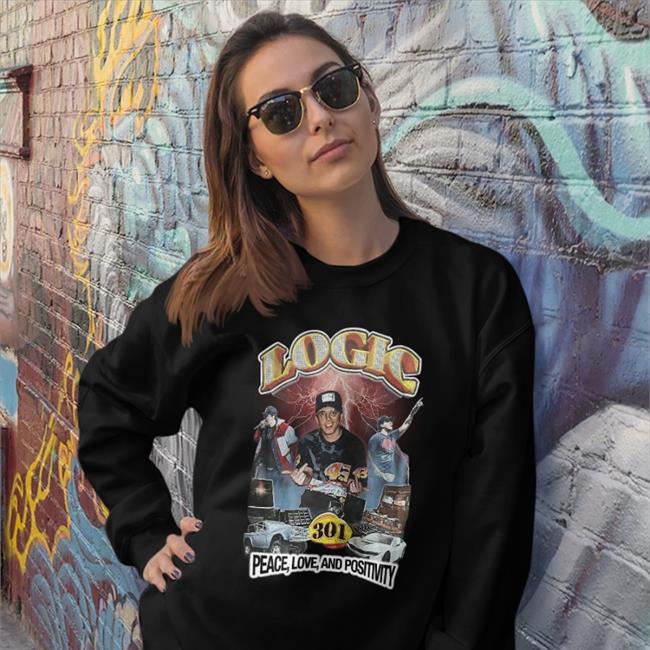 Logic 301 Peace Love And Positivity Long Sleeved Vinyl Richie Logic301