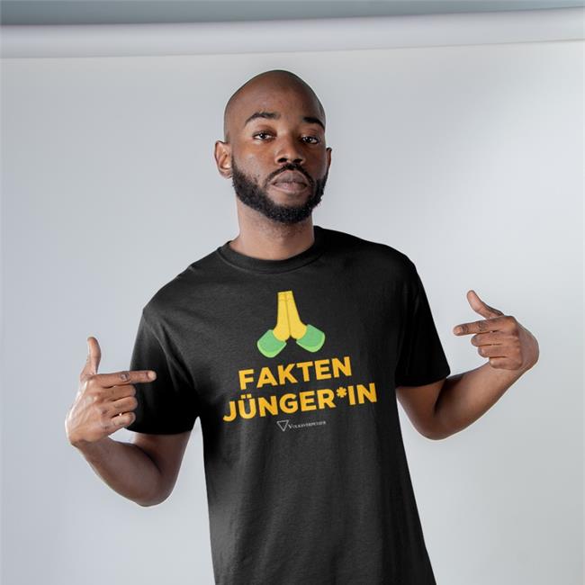 Volksverpetzer Shop Fakten Jüngeri In Hände T Shirt