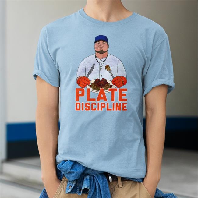 Barstool Store Daniel Vogelbach Plate Discipline Tee Kfcbarstool