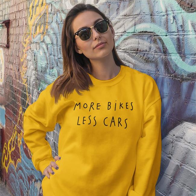 Anne Fleur Dekker More Bikes Less Cars Sweatshirt