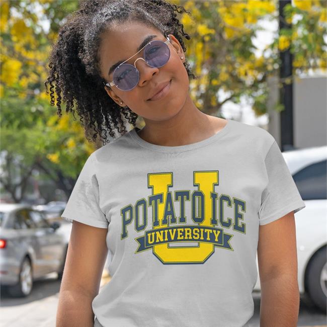 Potato Ice University Tee Shirt Samanthorium