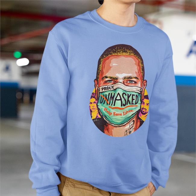 Prguy Masked Help Save Lives T Shirt White