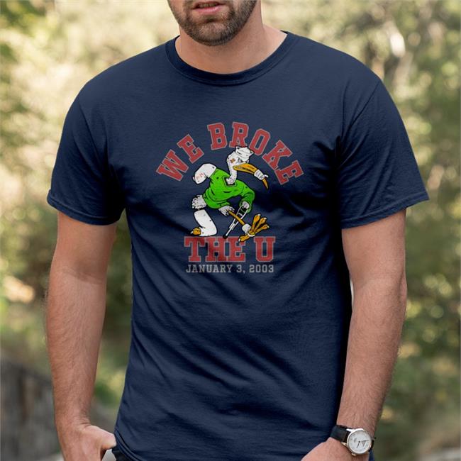 Eleven Warriors Merch We Broke The U January 3 2003 Tank Top Jason Priestas