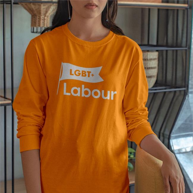 Lucy Powell MP LGBT+ Labour T-Shirt Manchester Pride