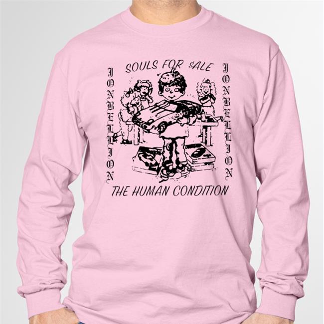 Jon Bellion Merch Souls For Sale The Human Condition Hoodie