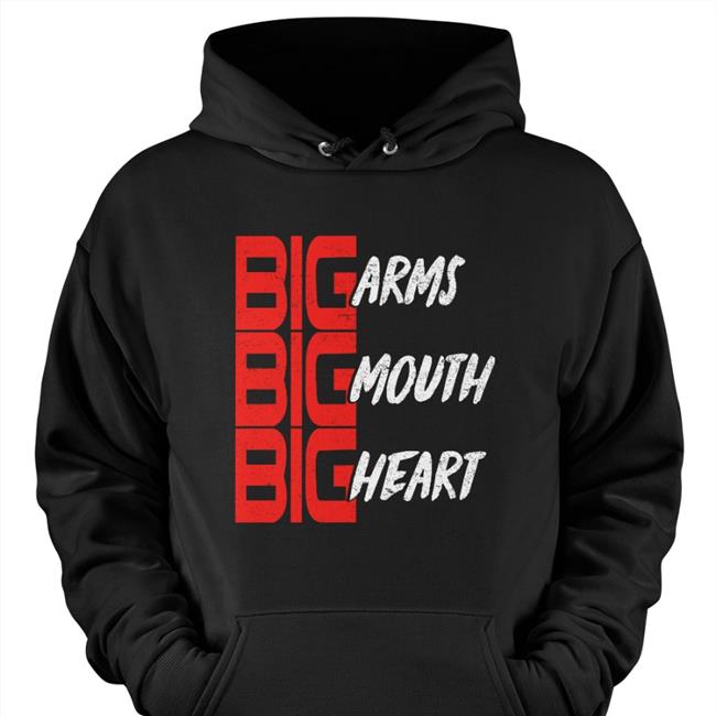 Jordynne Grace Merchandise Big Arms Mouth Heart Tee Shirt Jordynnegracewrestler