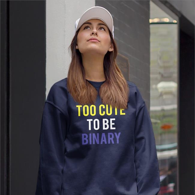 Limited Edition Too Cute To Be Binary Shirt
