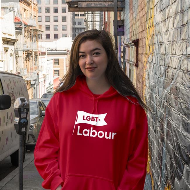 Lucy Powell MP LGBT+ Labour T-Shirt Lucy Powell MP LGBT+ Labour Hoodie