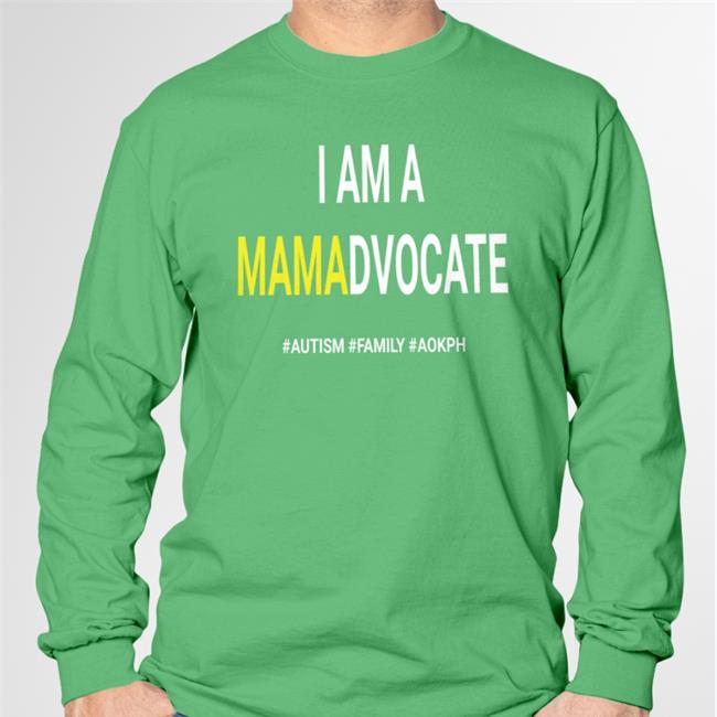 Iama Mamadvocate Autism Family Aokph T Shirt