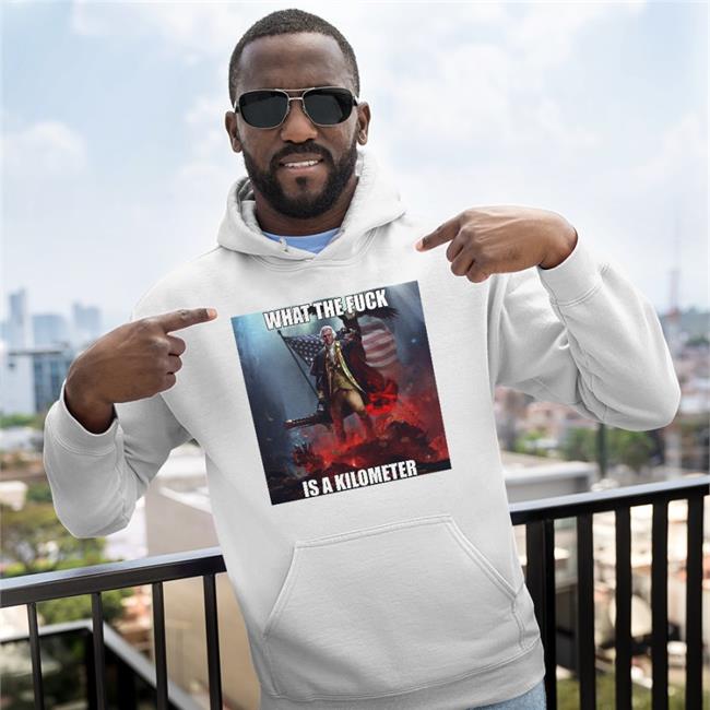 What The Fuck Is A Kilometer Long Sleeve T Shirt Lmfaowith