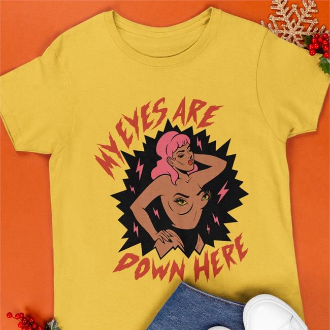 Tragic Girls My Eyes Are Down Here Long Sleeve T Shirt