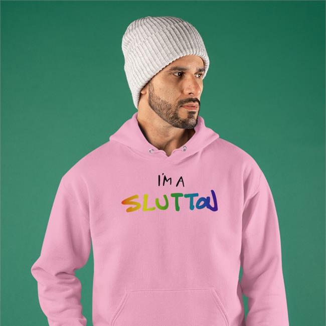 I'm A Slutton Lgbt Long Sleeve T Shirt Sutton Stracke Assistant Josh I'm A Slutton Lgbt Tee Sutton Stracke Assistant Josh