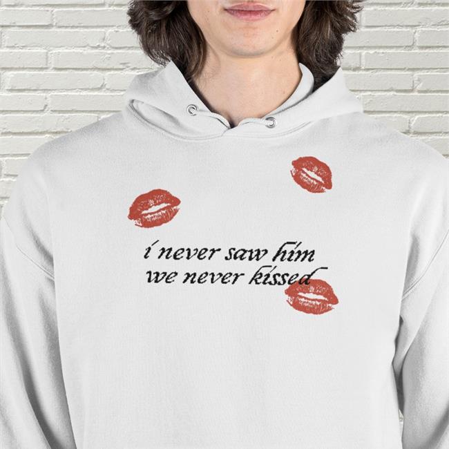 I Never Saw Him We Never Kissed Crewneck