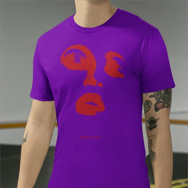 Beyonce Merch Store Renaissance Face Ringer Long Sleeve Hermiden