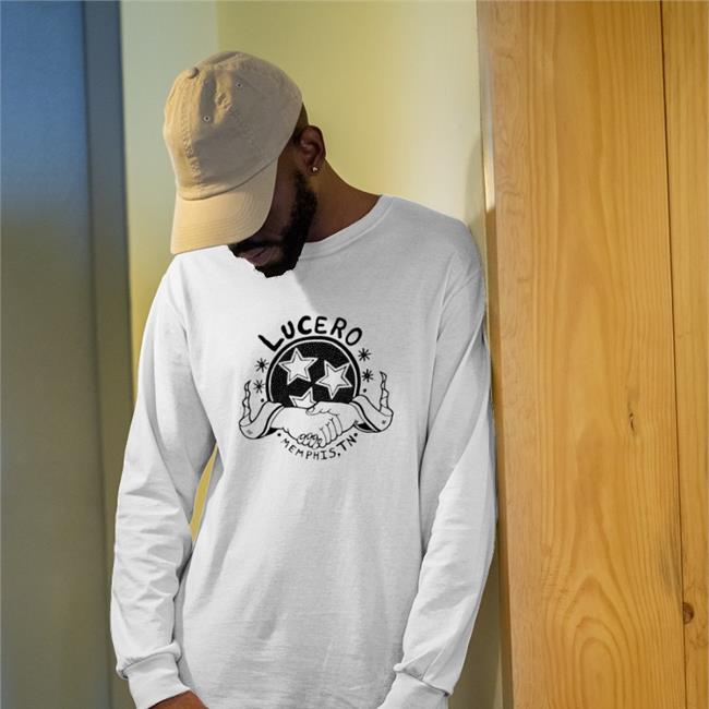 Lucero Merch Rough Handshake Shirts