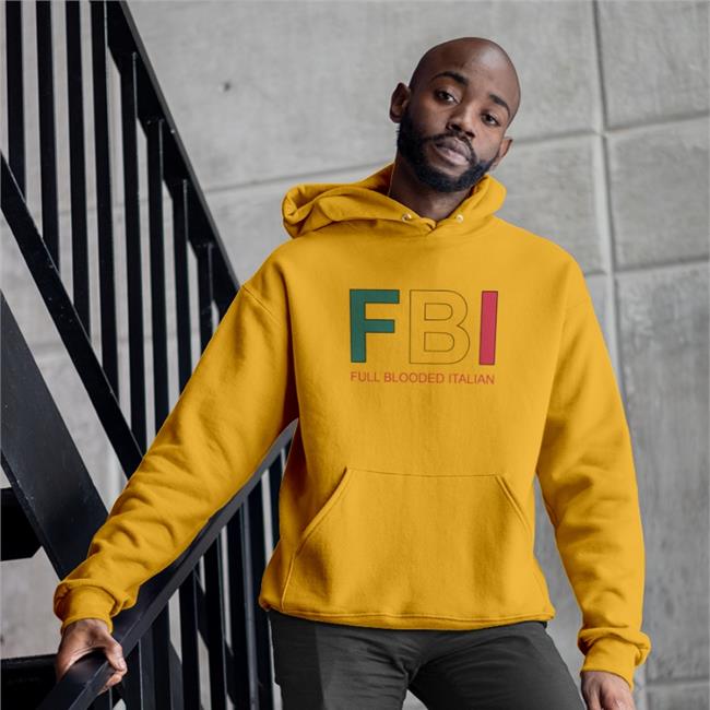 Fbi Full Blooded Italian Sweatshirt Boomer Core Babyboomercore