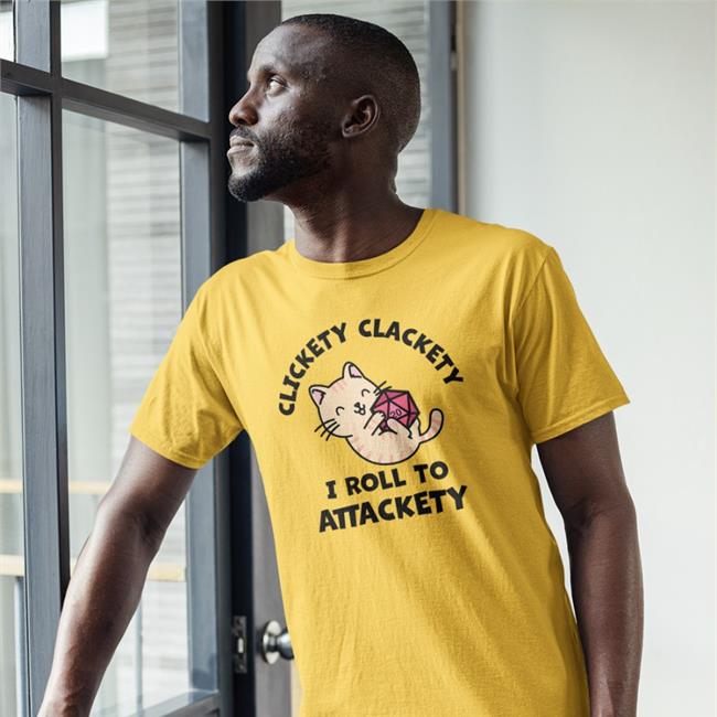 Clickety Clackety I Roll To Attackety Tee Dnd Sesame Street