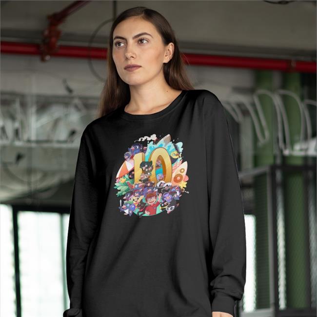 Baby Pengy Plushie 10 Year Anniversary Shirt