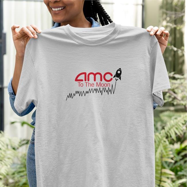 Amc To The Moon Shirt Amc Stock