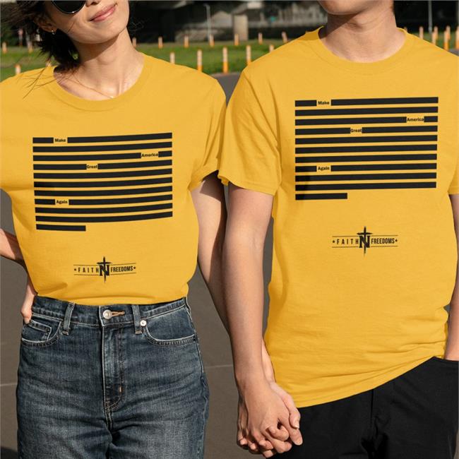 Trump Make America Great Again Redacted Affidavit T Shirt
