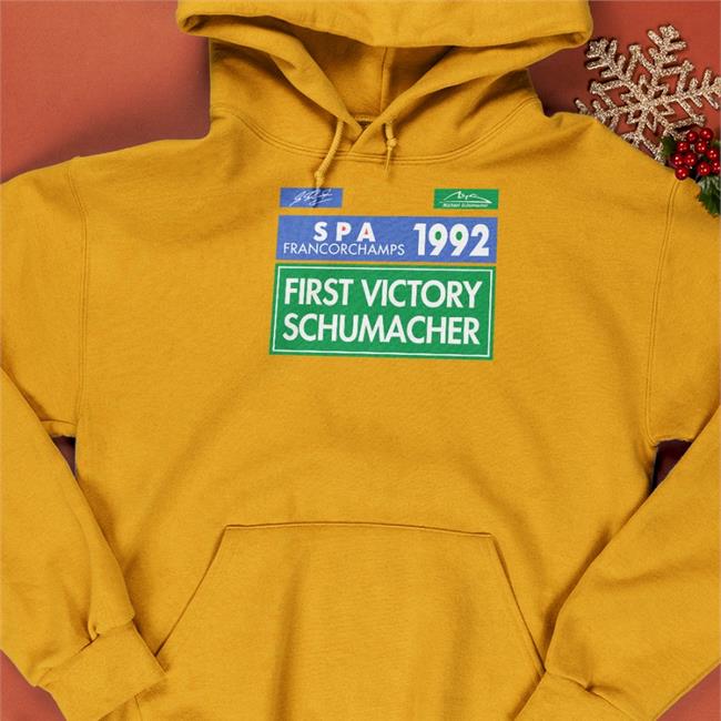 Spa Francorchamps 1992 First Victory Schumacher T Shirt