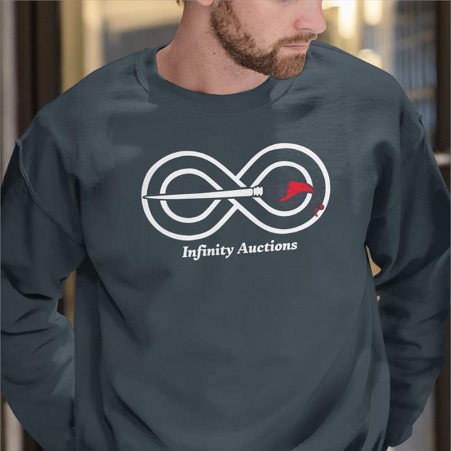 Daniel Regha Infinity Auctions Our Utility Is Infinity Sweatshirt