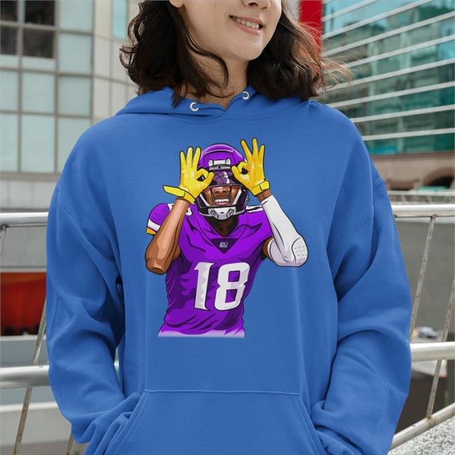 Justin Jefferson Hoodie Jjets Minnesota Vikings JJettas2 Oroy
