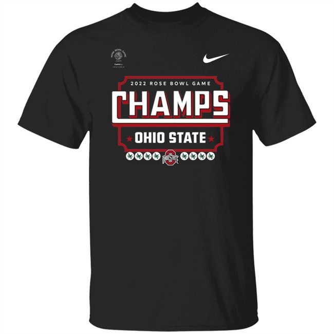 2022 Rose Bowl Game Champs Ohio State T Shirt Ohio State Rose Bowl Merch