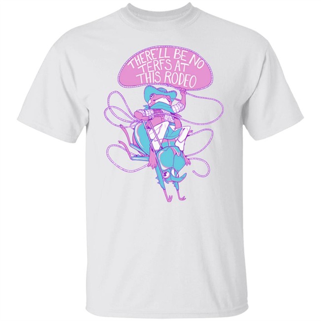 Lio Kroov Merchandise Rodeo Frog T Shirt There'll Be No Terfs At This Rodeo