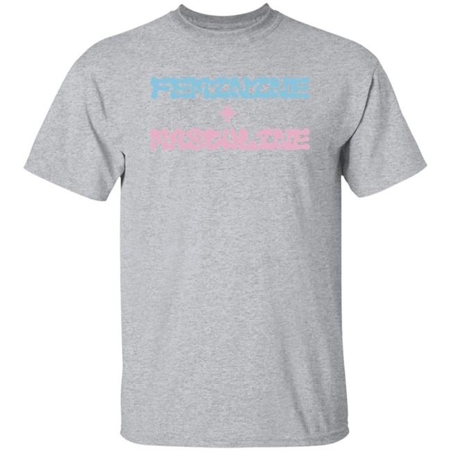 Marina Merch Feminine + Masculine T Shirt Marina Merch Feminine + Masculine T Shirt