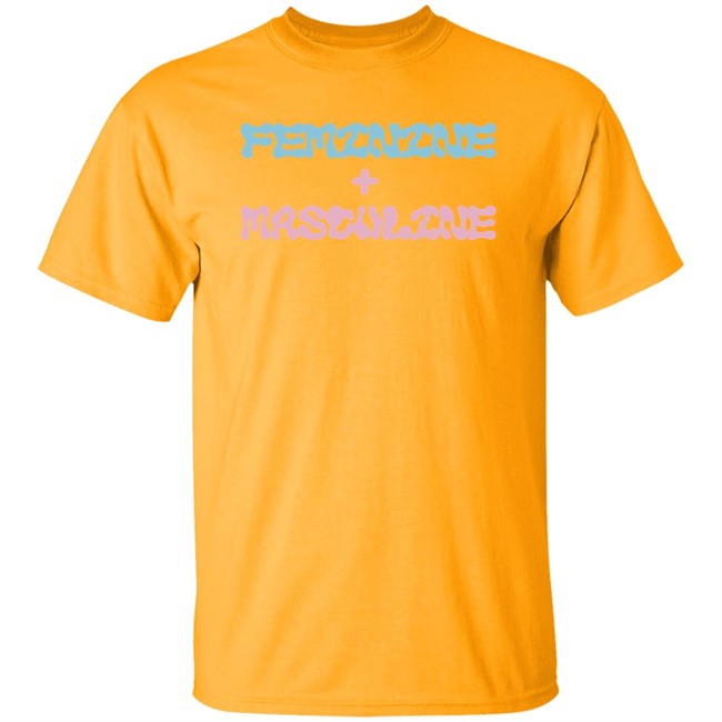 Marina Merch Feminine + Masculine T Shirt Marina Merch Feminine + Masculine T Shirt